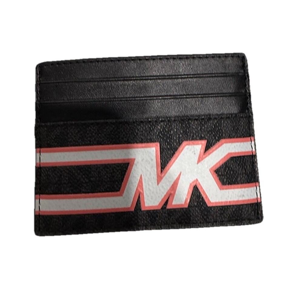 Michael kors cardholder black grey